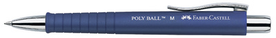 FABER-CASTELL Druckkugelschreiber POLY BALL, blau