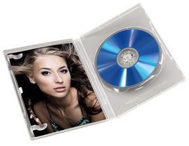 hama DVD-Leerhülle, Jewel Case, schwarz