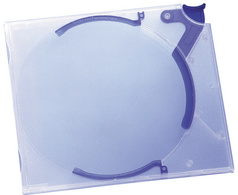 DURABLE CD-/DVD-Box QUICKFLIP standard, mit Hebelmechanik