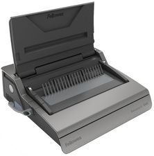 Fellowes Elektrisches Plastikbindegerät Galaxy E 500, silber