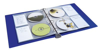 DURABLE CD-/DVD-Hülle COVER LIGHT S, für 4 CDs, PP