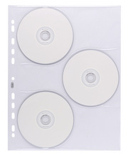 ELBA Prospekthülle für CDs/DVDs, DIN A4, PP, 0,07 mm