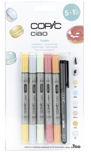 COPIC Marker ciao, 5+1 Set Pastellfarben