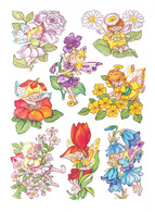 HERMA Sticker DECOR Blumenelfen