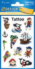 AVERY Zweckform ZDesign KIDS Tattoos Herzen