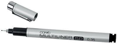 COPIC Fineliner MULTILINER SP, 0,1 mm, schwarz