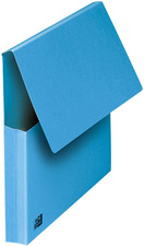 ELBA Dokumententasche, DIN A4, Karton, blau