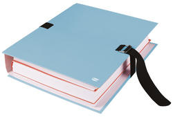 ELBA Dokumentenmappe, DIN A4, PVC-Einband, grau