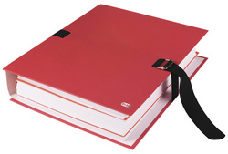 ELBA Dokumentenmappe, DIN A4, PVC-Einband, schwarz