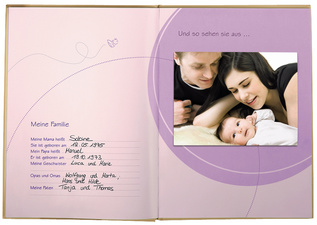 hama Baby-Tagebuch, Motiv: Baby Feel, DIN A4