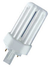 OSRAM Kompaktleuchtstofflampe DULUX T PLUS, 26 Watt, GX24d-3
