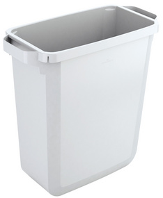 DURABLE Abfallbehälter DURABIN 60, rechteckig, weiß