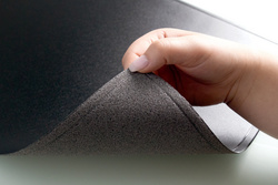 helit Schreibunterlage the flat mat, 630 x 500 mm, schwarz