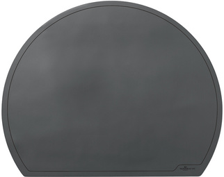 DURABLE Schreibunterlage halbrund, 650 x 520 mm, schwarz