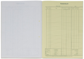 KÖNIG & EBHARDT Kassenbuch, DIN A4, Bruttoverbuchung