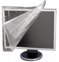 hama Bildschirm-Staubschutzhaube, transparent