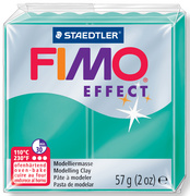 FIMO EFFECT Modelliermasse, ofenhärtend, transparent, 57 g