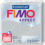 FIMO EFFECT Modelliermasse, ofenhärtend, metallic-silber