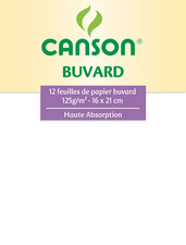 CANSON Löschpapier, 160 x 210 mm, 125 g/qm, weiß