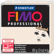 FIMO PROFESSIONAL Modelliermasse doll art, sand, 85 g