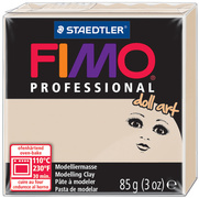 FIMO PROFESSIONAL Modelliermasse doll art, noisette, 85 g