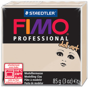 FIMO PROFESSIONAL Modelliermasse doll art, rosé, 85 g