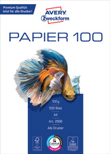 AVERY Zweckform Inkjet-Papier, DIN A4, 100 g/qm, hochweiß