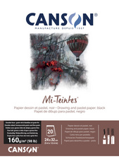 CANSON Zeichenpapier Mi-Teintes, im Block, 320 x 410 mm