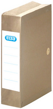 ELBA Archivmappe, dehnbar, mit Einschlagklappen, beige