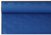 PAPSTAR Damast-Tischtuch, (B)1,0 x (L)50 m, dunkelblau