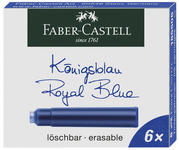 FABER-CASTELL Tintenpatronen Standard, türkis