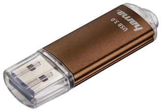 hama USB 3.0 Speicherstick FlashPen Laeta, 16 GB, braun