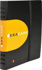 EXACOMPTA Visitenkartenbuch EXACARD, PP, schwarz