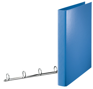 Esselte Ringbuch DIN A4, blau, 4-Ring-Reißmechanik