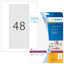 HERMA CD-/DVD-Cover-Etiketten SPECIAL, 121,5 x 117,5 mm