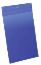 DURABLE Neodym-Magnettasche, DIN A5 quer, blau