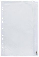 ELBA Reißverschlusstasche, 305 x 170 mm, PVC, glasklar,
