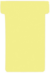 FRANKEN T-Karten, Größe 2 / 48 x 84 mm, gelb