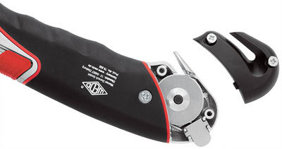 WEDO Super Safety-Cutter, Klinge: 19 mm, schwarz/rot