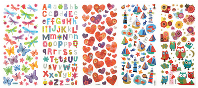 folia Glitzer-Sticker Fantasia