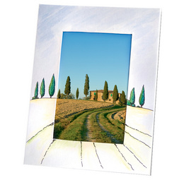 folia Bilderrahmen-Set, aus Pappe, 10 x 15 cm, weiß