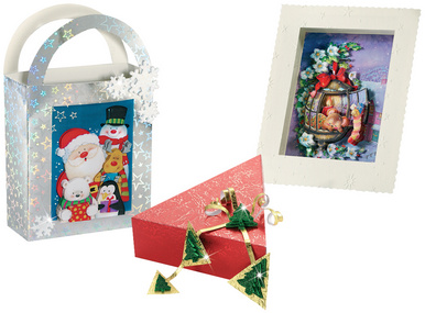 folia Bastelpapier-Set Weihnachtliche Basteltrends