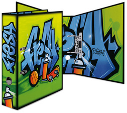 HERMA Motivordner Graffiti, DIN A4, Queen