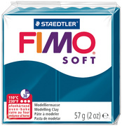 FIMO SOFT Modelliermasse, ofenhärtend, calypso blau, 57 g