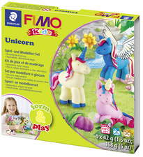 FIMO kids Modellier-Set Form & Play Unicorn, Level 2