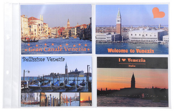 EXACOMPTA Postkartenhüllen für 8 Postkarten 117 x 170 mm