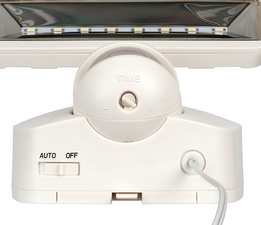 brennenstuhl Solar LED-Wandleuchte SOL 800 plus, IP 44, weiß