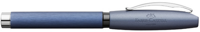 FABER-CASTELL Füllhalter Essentio Aluminium, blau, M