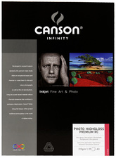 CANSON INFINITY Fotopapier HIGHGLOSS Premium, A4, 315 g/qm