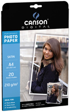 CANSON DIGITAL Fotopapier Performance, DIN A3, 210 g/qm